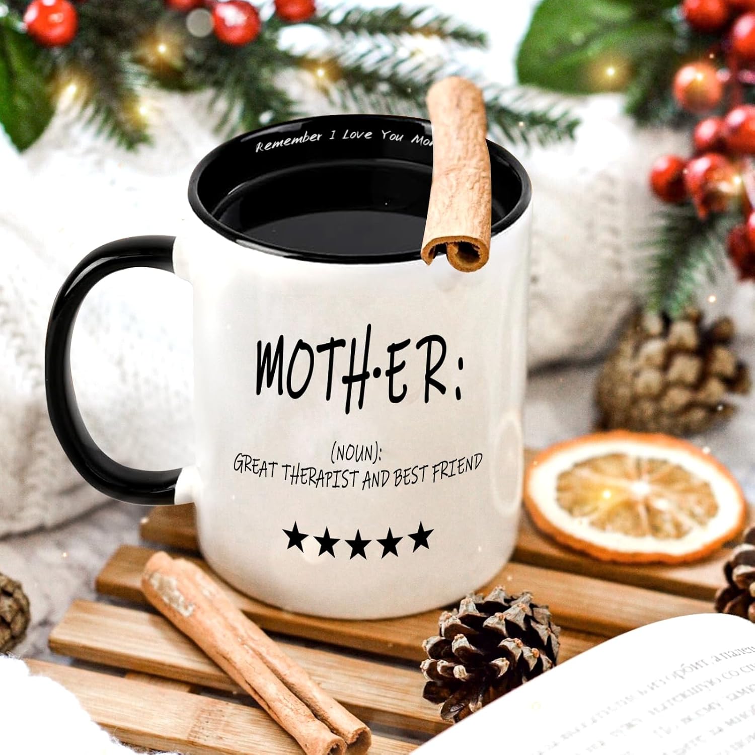 LIMUIKA Mothers Day Birthday Gifts for Mom - Coffee Mug for Mother from Daughter Son Husband, Funny Gifts Ideas Mothers Day Presents for Mom Stepmother Mama Wife(11oz, White)