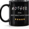 Funny Mom Coffee Mug Gift for Mom Mother Mama Wife Stepmother from Daughter Son Husband, Birthday Mothers Day Christmas Gift